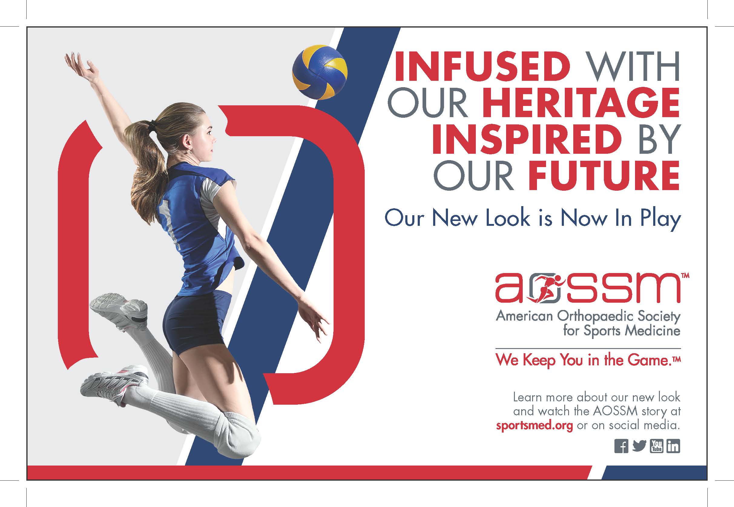 American Orthopaedic Society For Sports Medicine Launches New Look